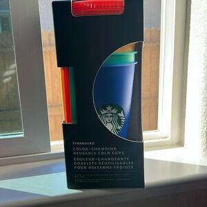 Starbucks Color Changing Reusable Cold Cups